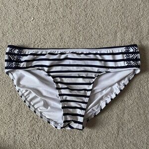 Striped Women's Swim Bottom